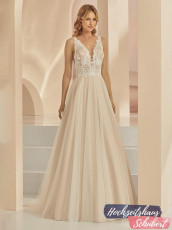 Brautmode Berlin & Brandenburg - günstige Brautkleider 544 Brautkleider-Berlin-Hochzeitshaus-Schubert-Bianco-Evento-Bianco-Evento-bridal-dress-DELPHINE-champagne-1