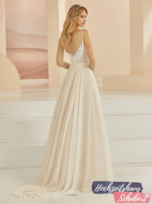 Brautmode Berlin & Brandenburg - günstige Brautkleider 816 Brautkleider-Berlin-Hochzeitshaus-Schubert-Bianco-Evento-Bianco-Evento-bridal-dress-MELANIE-champagne-2