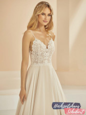 Brautmode Berlin & Brandenburg - günstige Brautkleider 823 Brautkleider-Berlin-Hochzeitshaus-Schubert-Bianco-Evento-Bianco-Evento-bridal-dress-MELANIE-champagne-3