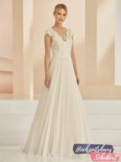 Brautmode Berlin & Brandenburg - günstige Brautkleider 872 Brautkleider-Berlin-Hochzeitshaus-Schubert-Bianco-Evento-Bianco-Evento-bridal-dress-SABIA-champagne-1