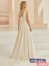 Brautmode Berlin & Brandenburg - günstige Brautkleider 907 Brautkleider-Berlin-Hochzeitshaus-Schubert-Bianco-Evento-Bianco-Evento-bridal-dress-VIVIENNE-champagne-2