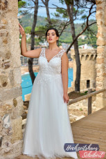 Brautmode Berlin & Brandenburg - günstige Brautkleider 355 Brautkleider-Berlin-Hochzeitshaus-Schubert-Lohrengel-LB13796-Maureen-1