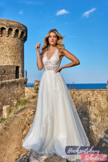 Brautmode Berlin & Brandenburg - günstige Brautkleider 687 Brautkleider-Berlin-Hochzeitshaus-Schubert-Lohrengel-LB14195-Daliah-S-1