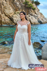 Brautmode Berlin & Brandenburg - günstige Brautkleider 708 Brautkleider-Berlin-Hochzeitshaus-Schubert-Lohrengel-LB14198-Mayla-S-1