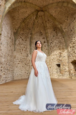 Brautmode Berlin & Brandenburg - günstige Brautkleider 987 Brautkleider-Berlin-Hochzeitshaus-Schubert-Lohrengel-LB14460-Margerita-S-1
